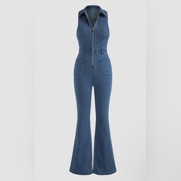 Cider Pants - Beautiful denim jumpsuit